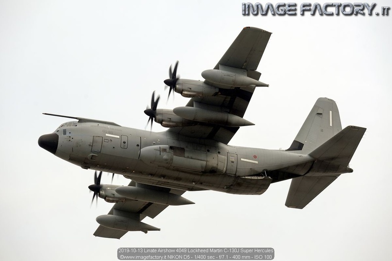 2019-10-13 Linate Airshow 4049 Lockheed Martin C-130J Super Hercules.jpg